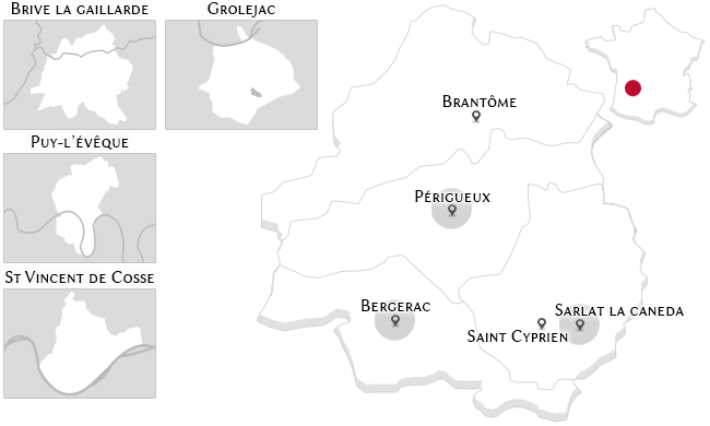 Les propriétés de prestige dans le Périgord
